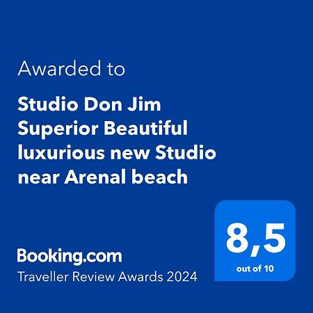 Studio Don Jim Superior Beautiful Luxurious New Studio Near Arenal Beach Jávea Buitenkant foto